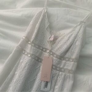 Rebecca Taylor cami eyelet dress